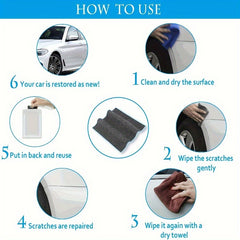 Nano Magic Car Scratch Remover Cloth - Multipurpose Scratch Repair Cloth