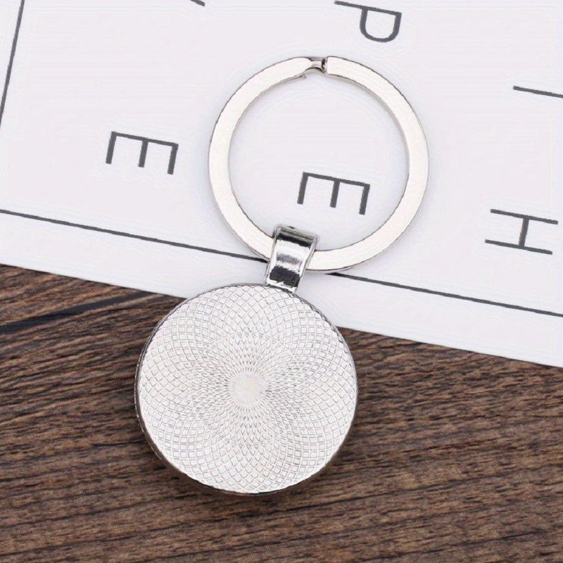 Sunflower Keychain Charm Accessory Gift for Men Women