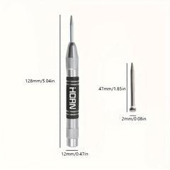 Adjustable Tungsten Tip Center Punch for Woodworking