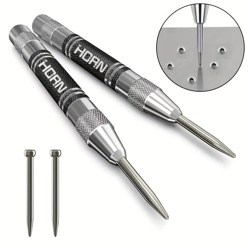 Adjustable Tungsten Tip Center Punch for Woodworking