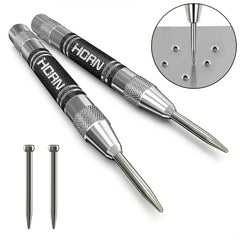 Adjustable Tungsten Tip Center Punch for Woodworking