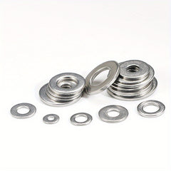 360pcs Stainless Steel Washers M2-M12 Flat Washers