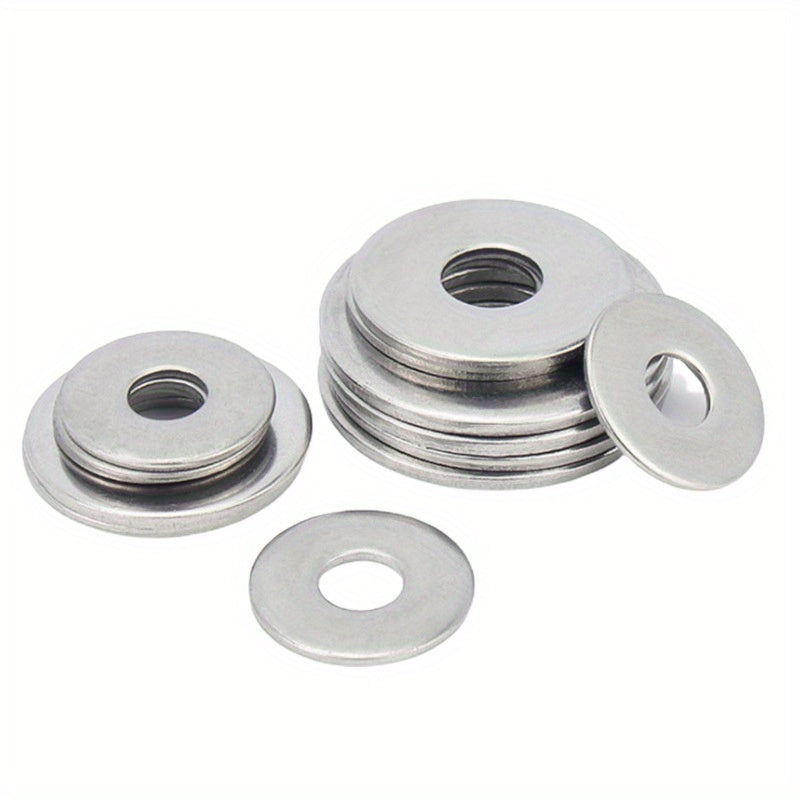 360pcs Stainless Steel Washers M2-M12 Flat Washers