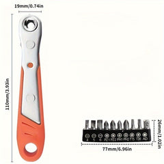 Mini Ratchet Bit Screwdriver Set for Small Sewing Machine