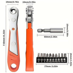 Mini Ratchet Bit Screwdriver Set for Small Sewing Machine
