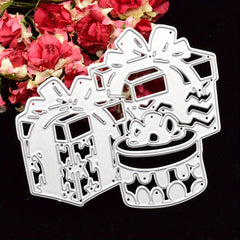 1pc Coffee Cups Wine Bottle Metal Cutting Dies DIY Scrapbooking Album