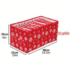 Christmas Storage Box Foldable Closet Storage Drawer Space Saving Storage Organ