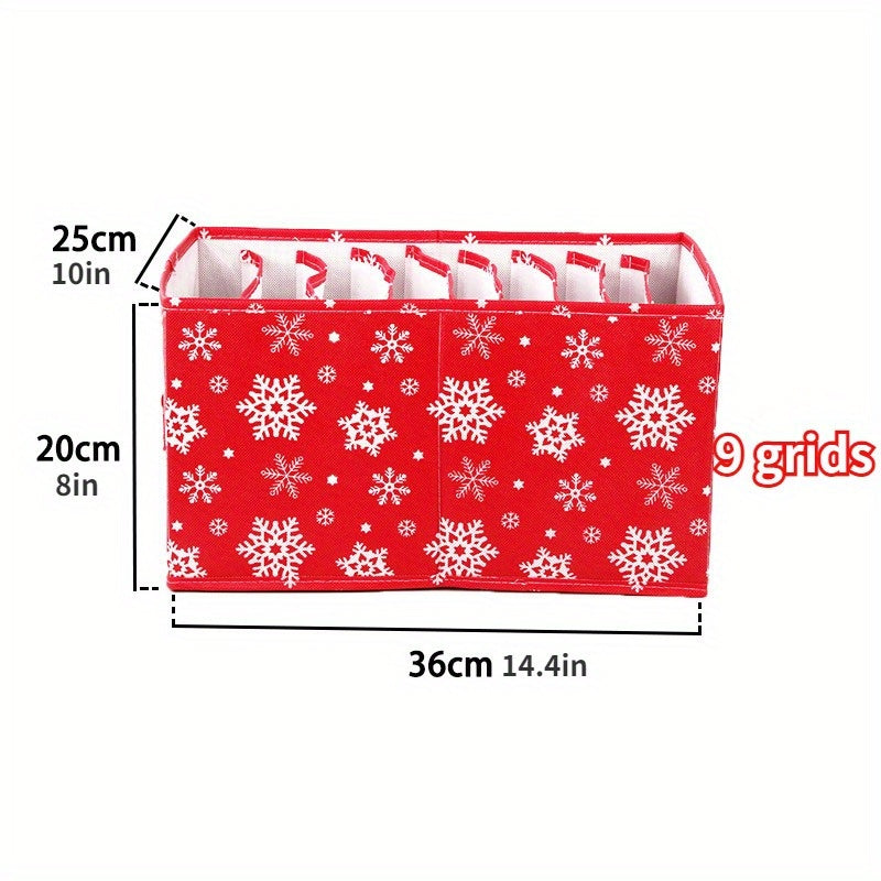 Christmas Storage Box Foldable Closet Storage Drawer Space Saving Storage Organ