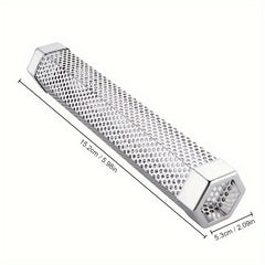 304 Stainless Steel Smoker Tube Fruit Wood Box BBQ Smoker Tube