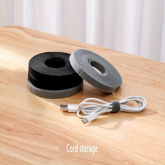 Adjustable Cable Management Ties With Magic Tape