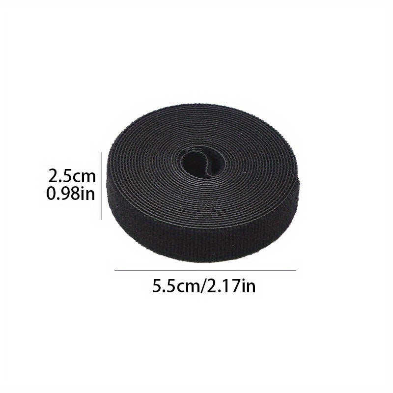 Adjustable Cable Management Ties With Magic Tape