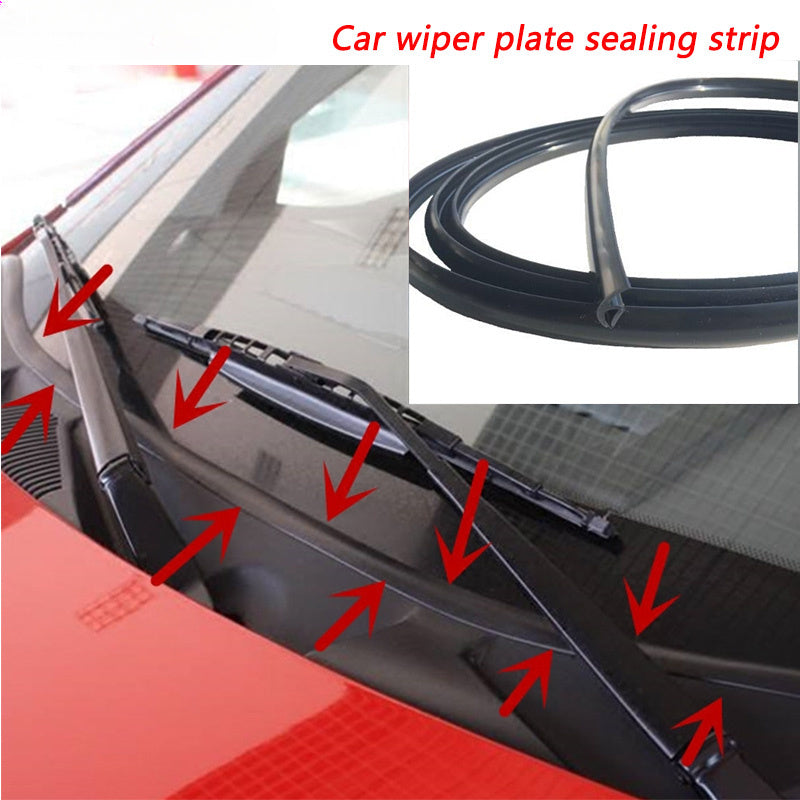 Car Windshield Rear Window Sunroof Seal Strip Trim 1.7m