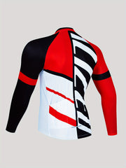 Men's Block Long Sleeve Motorcycle T-Shirt Quick Drying Breathable