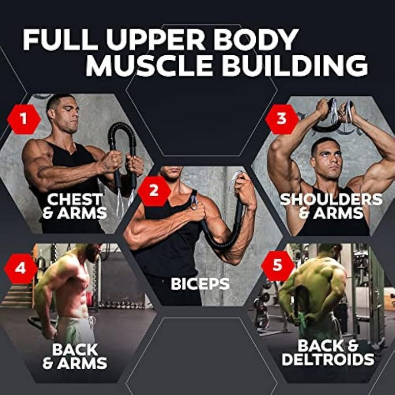 Arm Strength Training Bar - Upper Body Exercise Stick