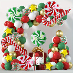 Christmas Garland Arch Inflatable Props Set