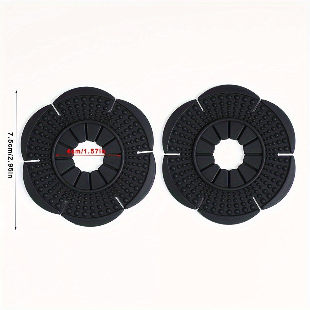 2pcs Car Wiper Hole Protective Covers Silicone Accessories
