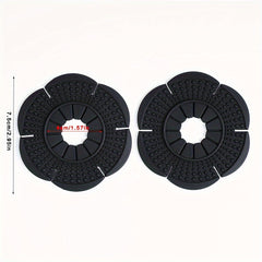 2pcs Car Wiper Hole Protective Covers Silicone Accessories