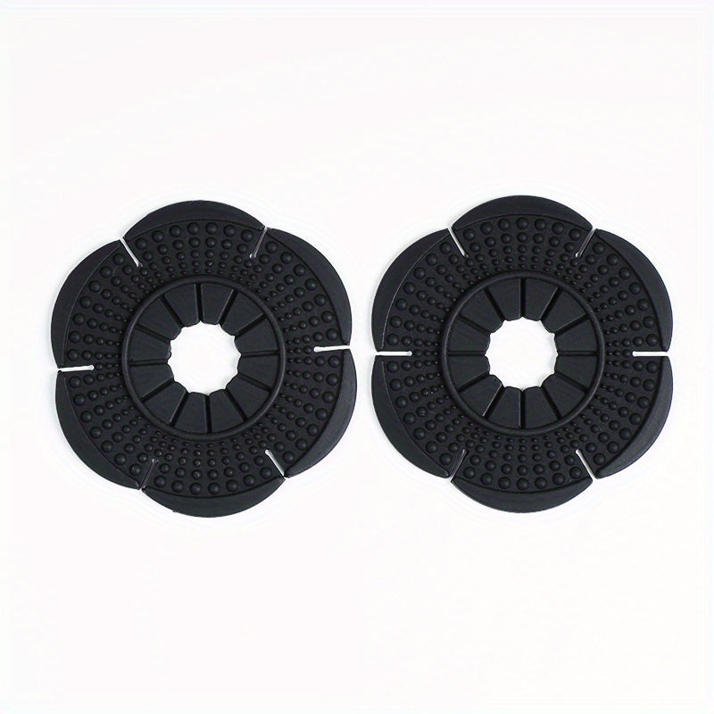 2pcs Car Wiper Hole Protective Covers Silicone Accessories