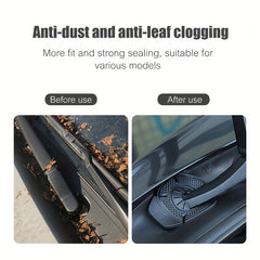 2pcs Car Wiper Hole Protective Covers Silicone Accessories