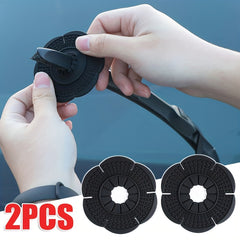 2pcs Car Wiper Hole Protective Covers Silicone Accessories