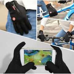 Winter Windproof Warm Gloves Non-slip Waterproof Touch Screen Motorcycle