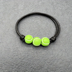 Adjustable Sports Bracelet Basketball Soccer Baseball Bracelet