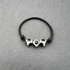 Adjustable Sports Bracelet Basketball Soccer Baseball Bracelet