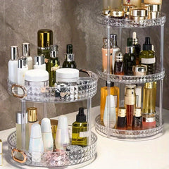 Multifunctional Rotating Storage Rack for Kitchen and Bedroom
