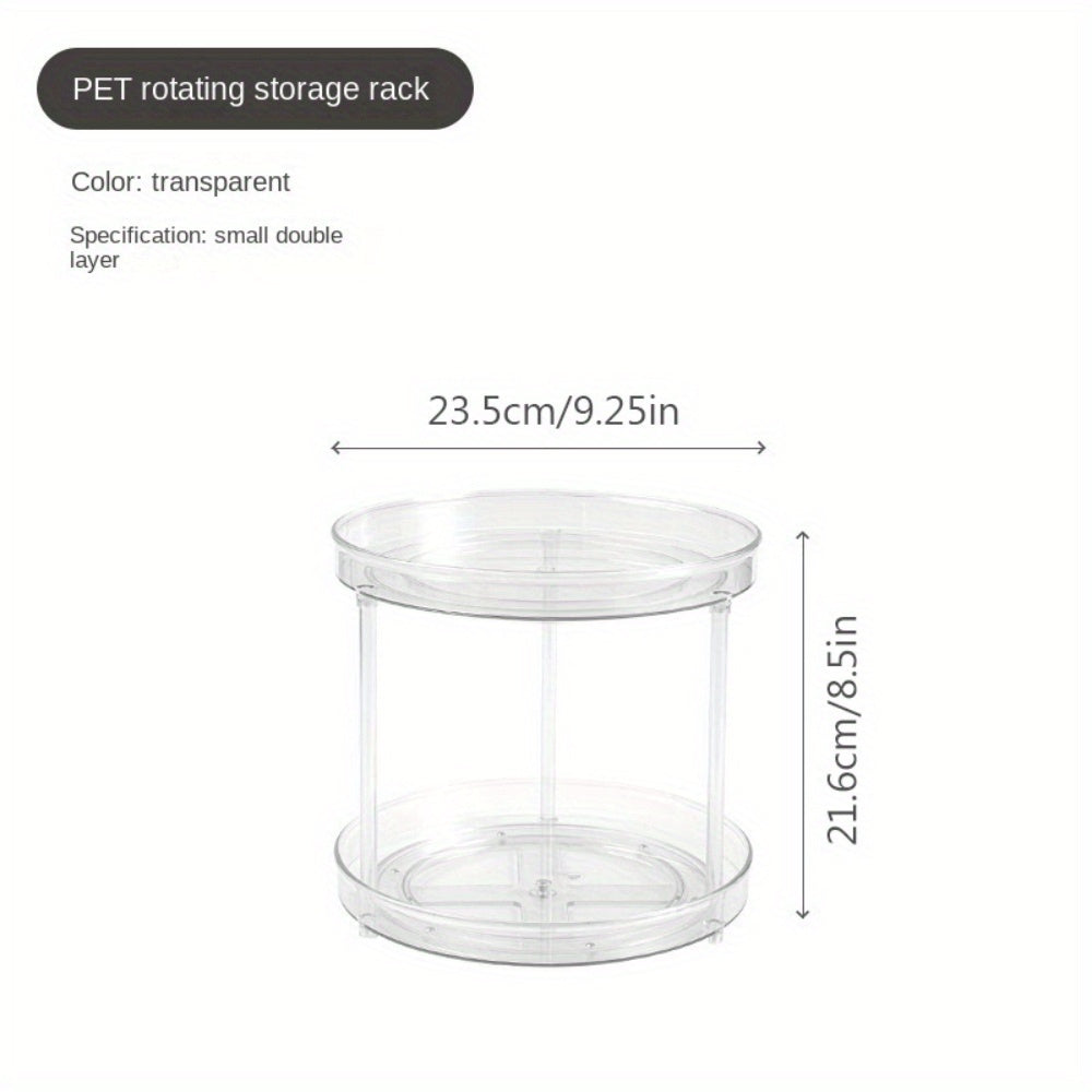 Multifunctional Rotating Storage Rack for Kitchen and Bedroom