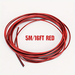 5M Car Interior Trim Sticker Strip Center Console Air Vent Decoration