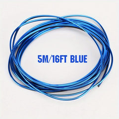 5M Car Interior Trim Sticker Strip Center Console Air Vent Decoration