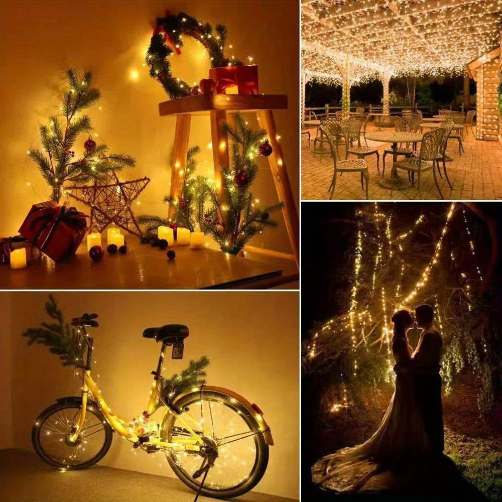 100 LEDs Christmas Garland String Light Copper Wire Led Garland Lamp