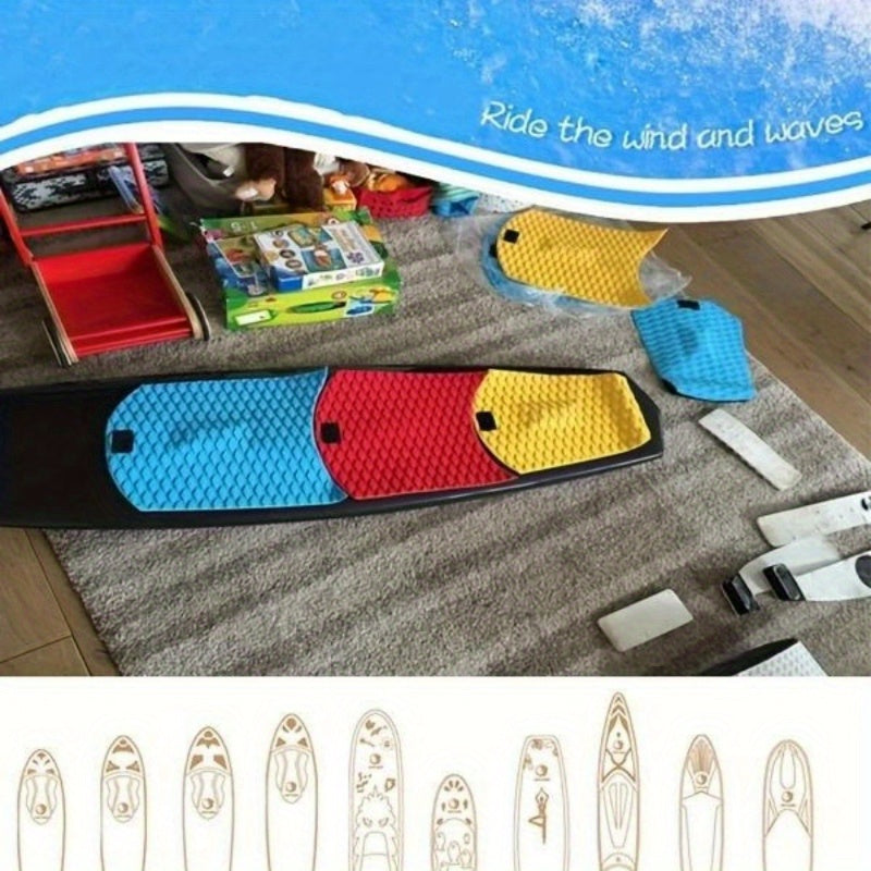 1pc Anti Skid Water Ski Foot Pad Surfboard Pad