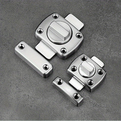Home Security Door Lock Rotate Bolt Latch Gate Latches - Bathroom Toilet Lock