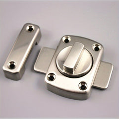 Home Security Door Lock Rotate Bolt Latch Gate Latches - Bathroom Toilet Lock
