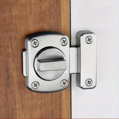 Home Security Door Lock Rotate Bolt Latch Gate Latches - Bathroom Toilet Lock