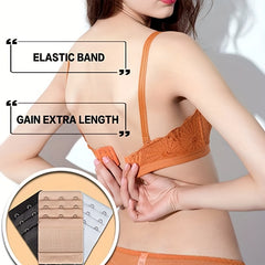 3 Hooks Bra Strap Extenders Adjustable Comfortable Bra Band Buckle