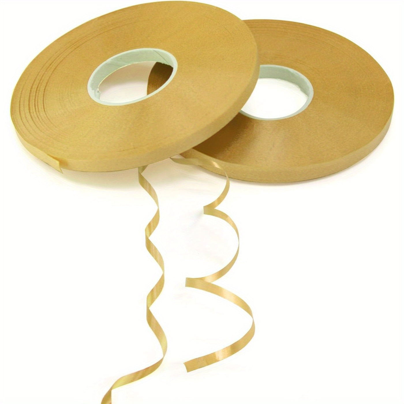 10 Rolls Gold Curling Ribbon Balloon String 10m Gift Flower Birthday
