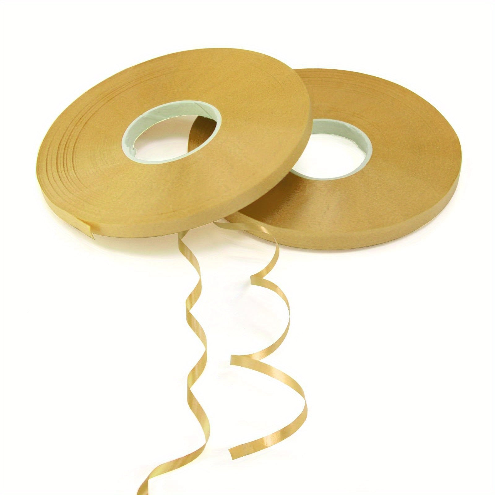 10 Rolls Gold Curling Ribbon Balloon String 10m Gift Flower Birthday
