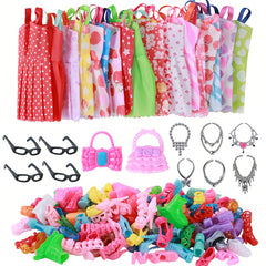 32pcs Doll Accessories Set for 11.5 Inch Dolls Christmas Stocking Gift