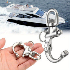 304 Stainless Steel Swivel Shackle Quick Release Anchor Chain Eye Shackle