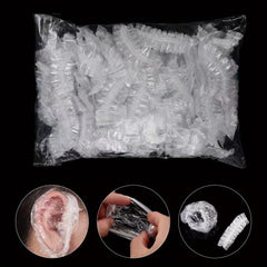Waterproof Plastic Earmuffs for Shower and Bath