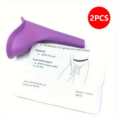 2pcs Portable Car Urinal for Outdoor Travel and Emergencies