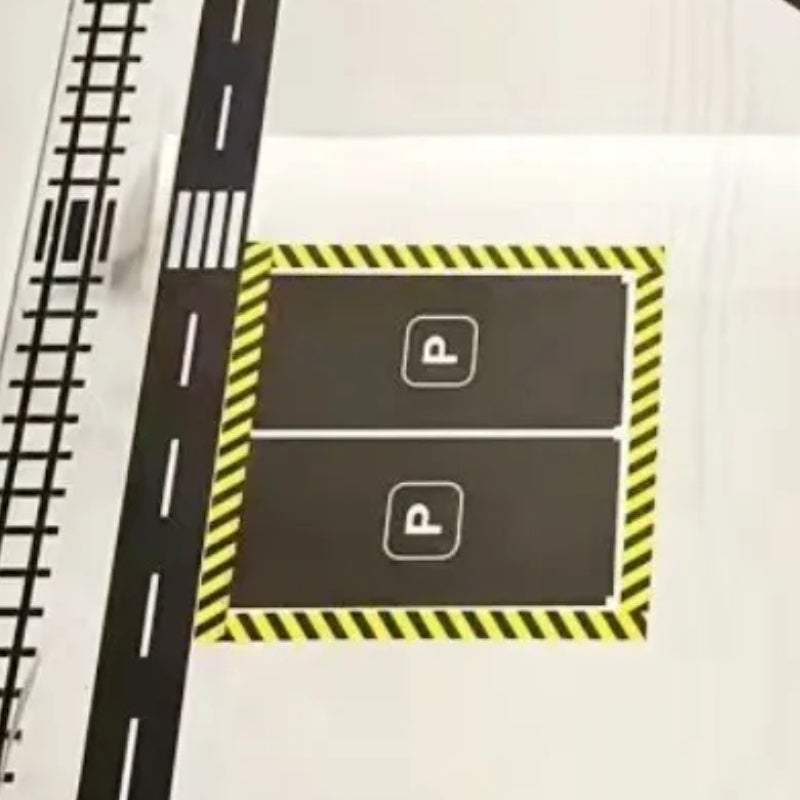 15mm 10m Creative DIY Stickers Road Tape Learn Road Way Signs Traffic Tape