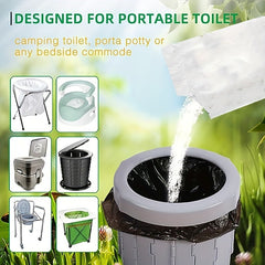 10pcs Portable Toilet Gel for Outdoor Use