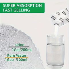 10pcs Portable Toilet Gel for Outdoor Use