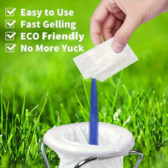10pcs Portable Toilet Gel for Outdoor Use