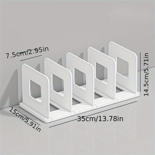 Foldable Desktop Book Stand and Desk Storage Rack
