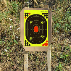 Self Adhesive 13X36 Fluorescent Targets for Practice Highly Visibility