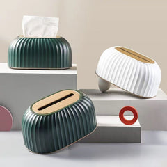 Tissue Box Holder Napkin Storage Box for Home Living Room
